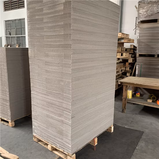 Superfície lisa grossa 1,5 mm 2,0 mm Carton Gris Grey Cardboard