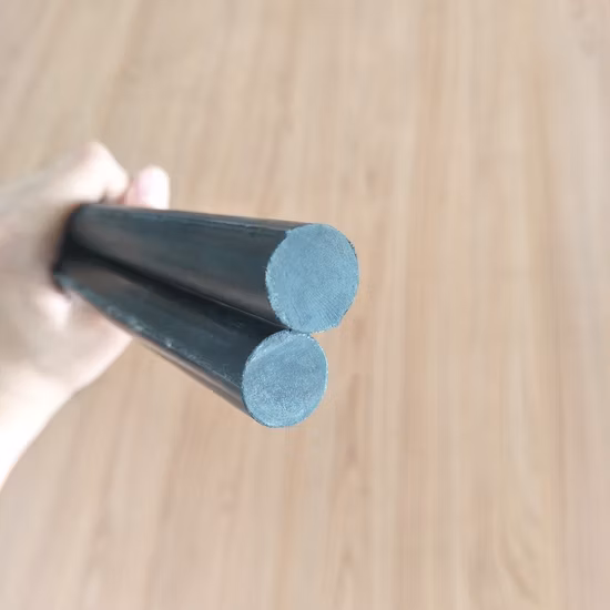 Pano de algodão fenólico laminado bastão preto bastão de baquelite