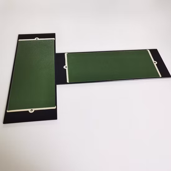 Placa de aquecimento isolante de vidro microcristalino de filme espesso de grafeno
