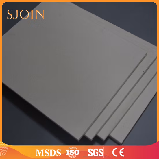 Placa de fibra cerâmica isolante de densidade 280 350 do tipo orgânico, placa de fibra cerâmica 1800 placa de material de construção placa de cerâmica